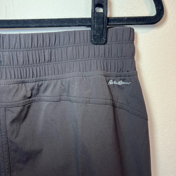 Eddie Bauer Womens Sightscape Horizon Pull-On Jogger Pants Black UPF Sz 8 Petite - Picture 11 of 15